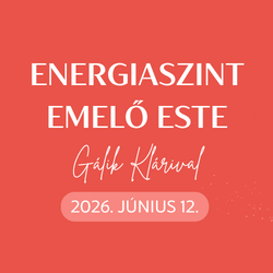 Energiaszint Emelő Este 2026.06.12